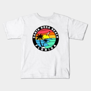 Santa Rosa Beach Florida FL Kids T-Shirt